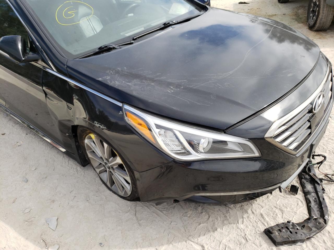 Photo 9 from auction – 2016 HYUNDAI SONATA SPO with VIN 5NPE34AF8GH334538
