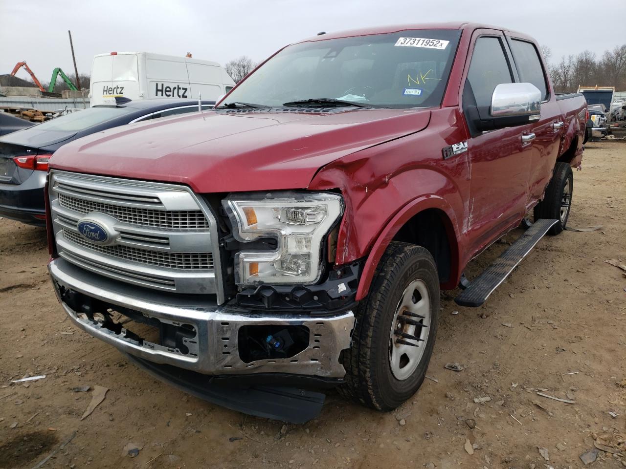 Photo 2 from auction – 2015 FORD F150 SUPER with VIN 1FTEW1EF2FFC14260