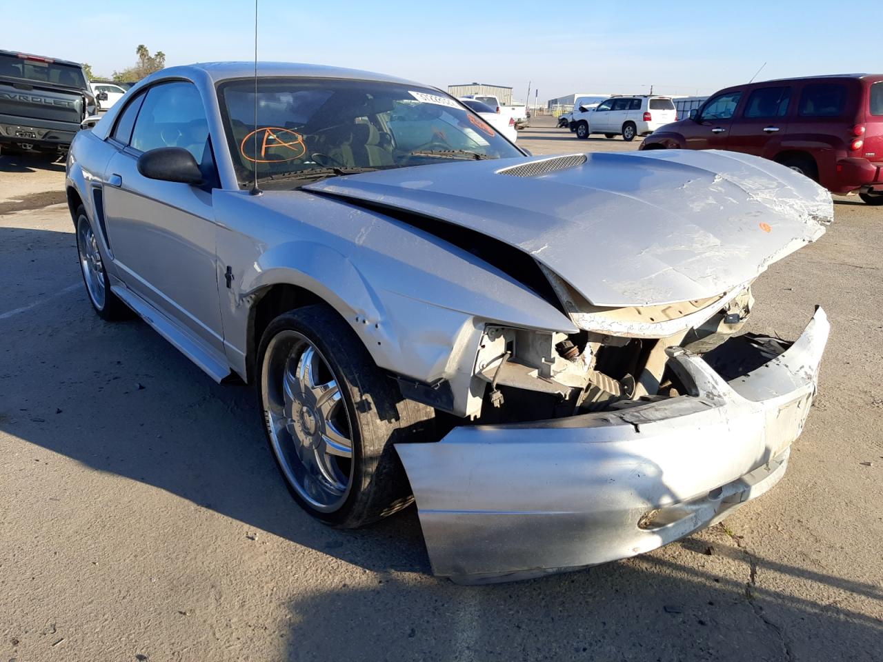 FORD MUSTANG 2001 with VIN 1FAFP40431F123201 - Photo from auction