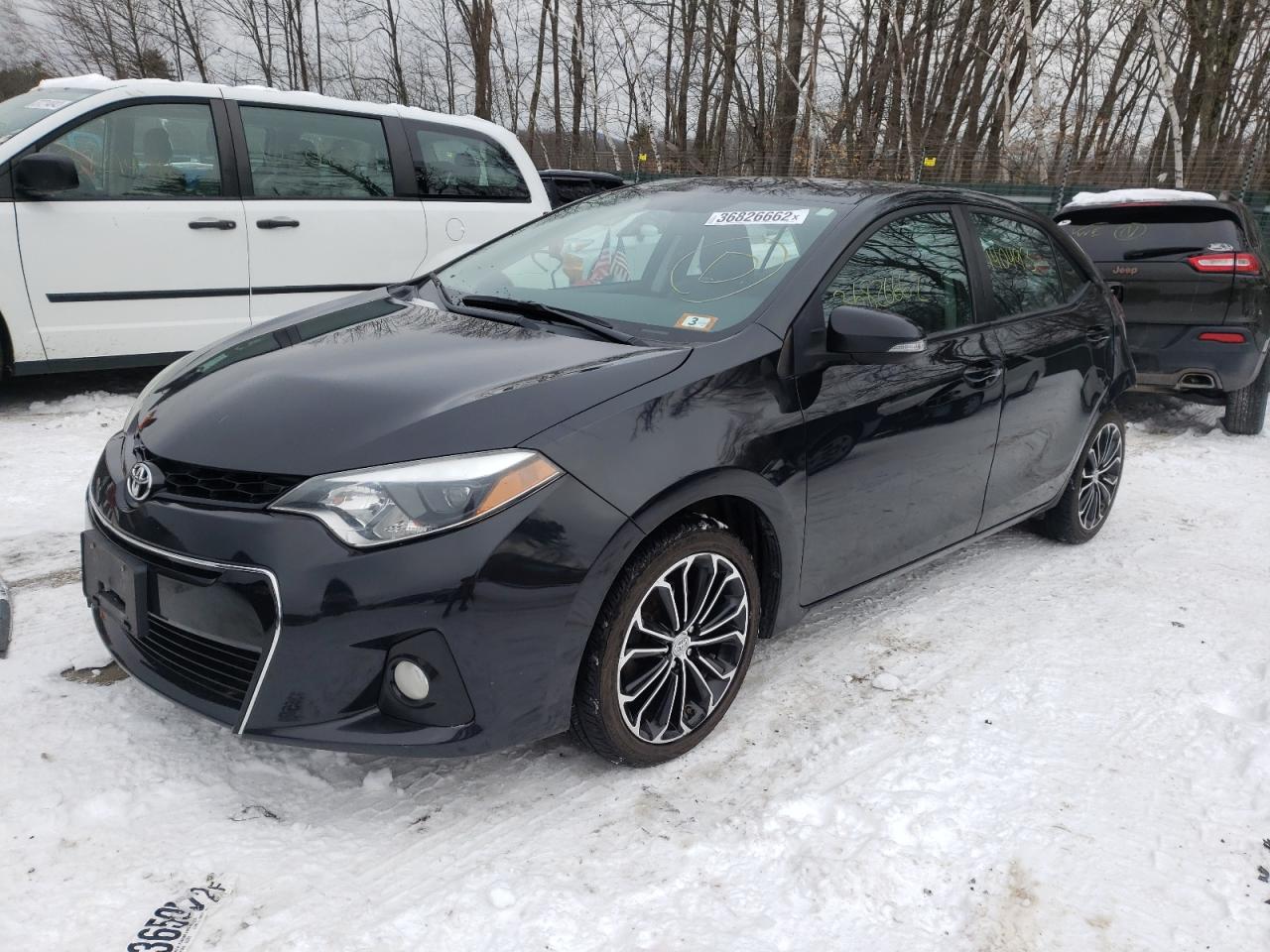 Photo 2 from auction – 2015 TOYOTA COROLLA L with VIN 2T1BURHE4FC413216