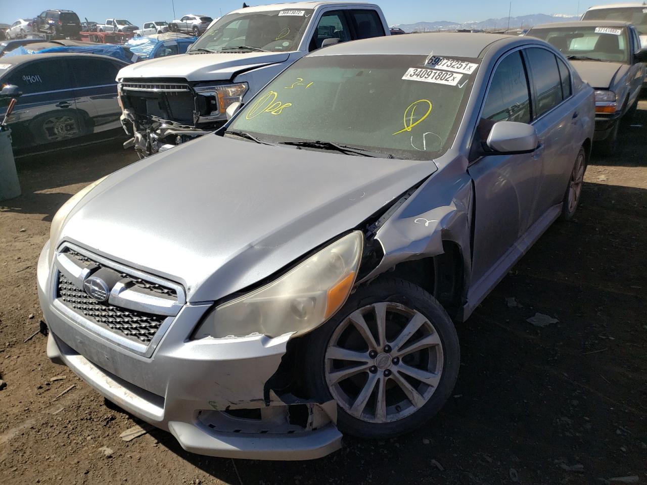 Photo 2 from auction – 2014 SUBARU LEGACY 2.5 with VIN 4S3BMBC67E3024570
