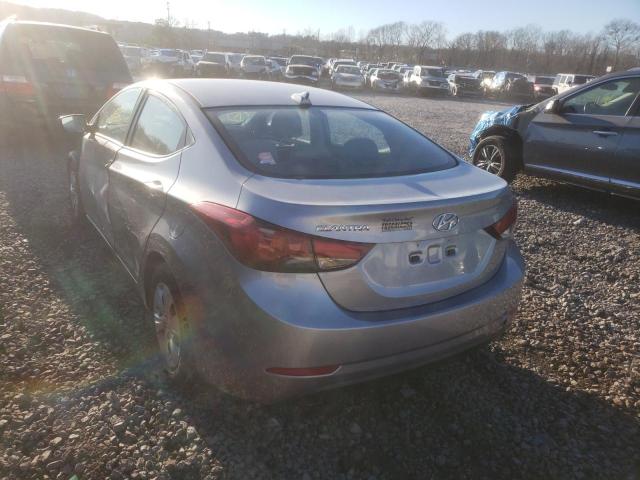 Photo 3 from auction – 2016 HYUNDAI ELANTRA SE with VIN 5NPDH4AEXGH697007
