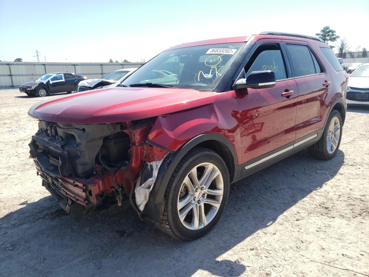Photo 2 from auction – 2017 FORD EXPLORER X with VIN 1FM5K7D8XHGD85106
