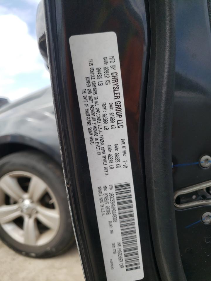Photo 10 from auction – 2010 DODGE CALIBER MA with VIN 1B3CB3HA0AD648360