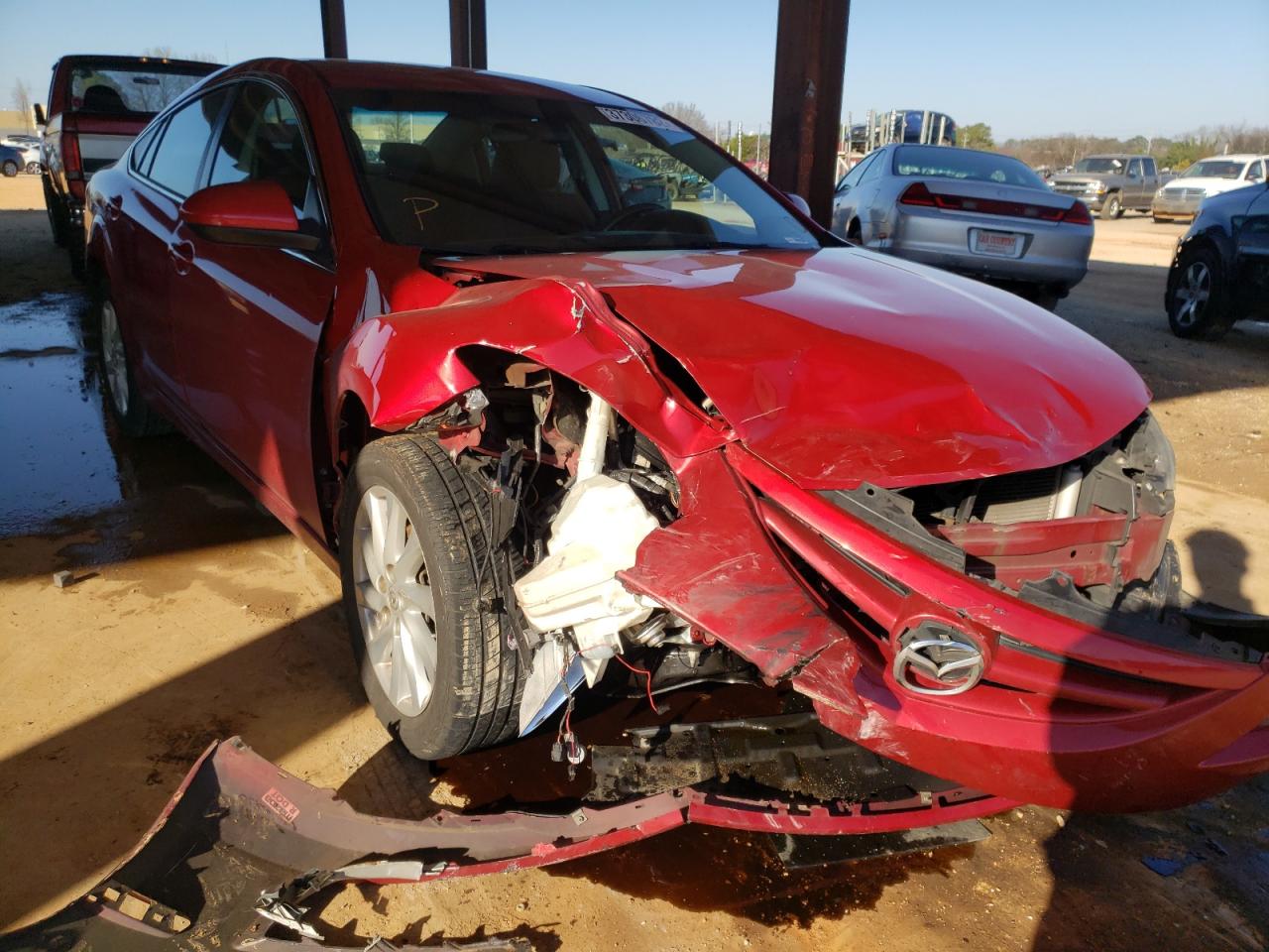 MAZDA 6 I 2012 with VIN 1YVHZ8DH5C5M29322 - Photo from auction