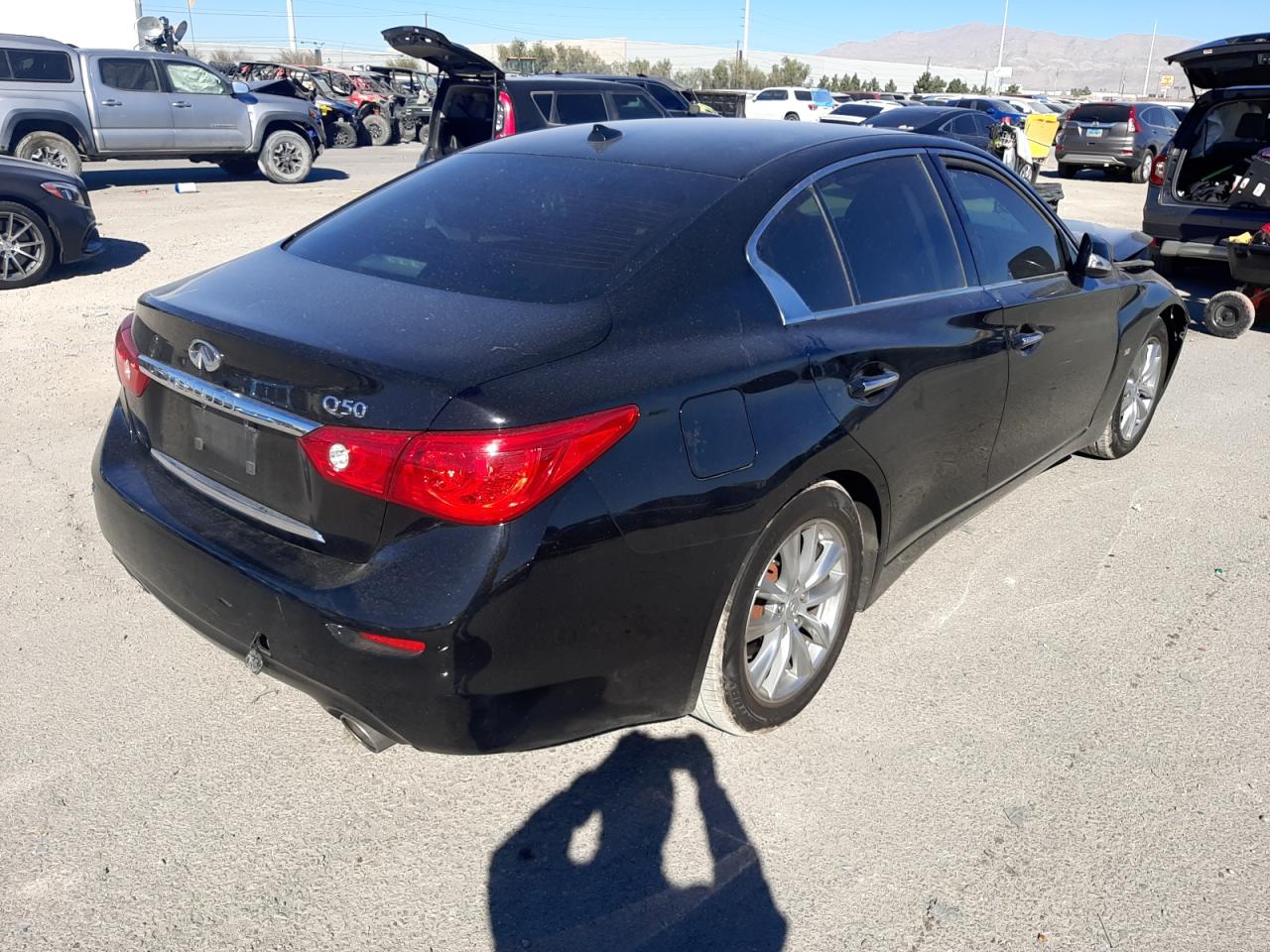 Photo 4 from auction – 2014 INFINITI Q50 BASE with VIN JN1BV7AP5EM685131