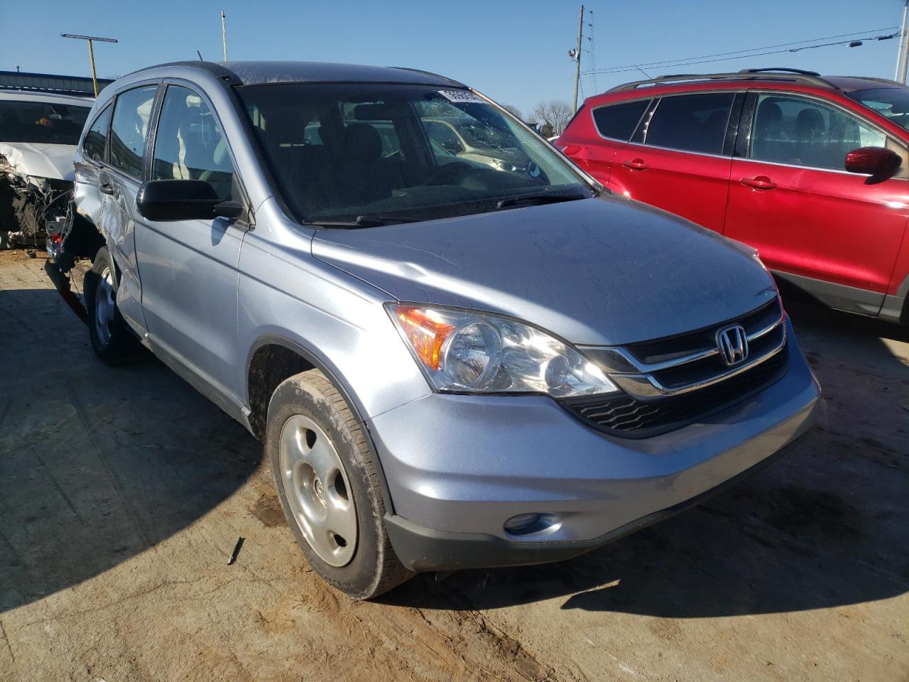 HONDA CR-V LX 2011 with VIN 5J6RE3H35BL045486 - Photo from auction