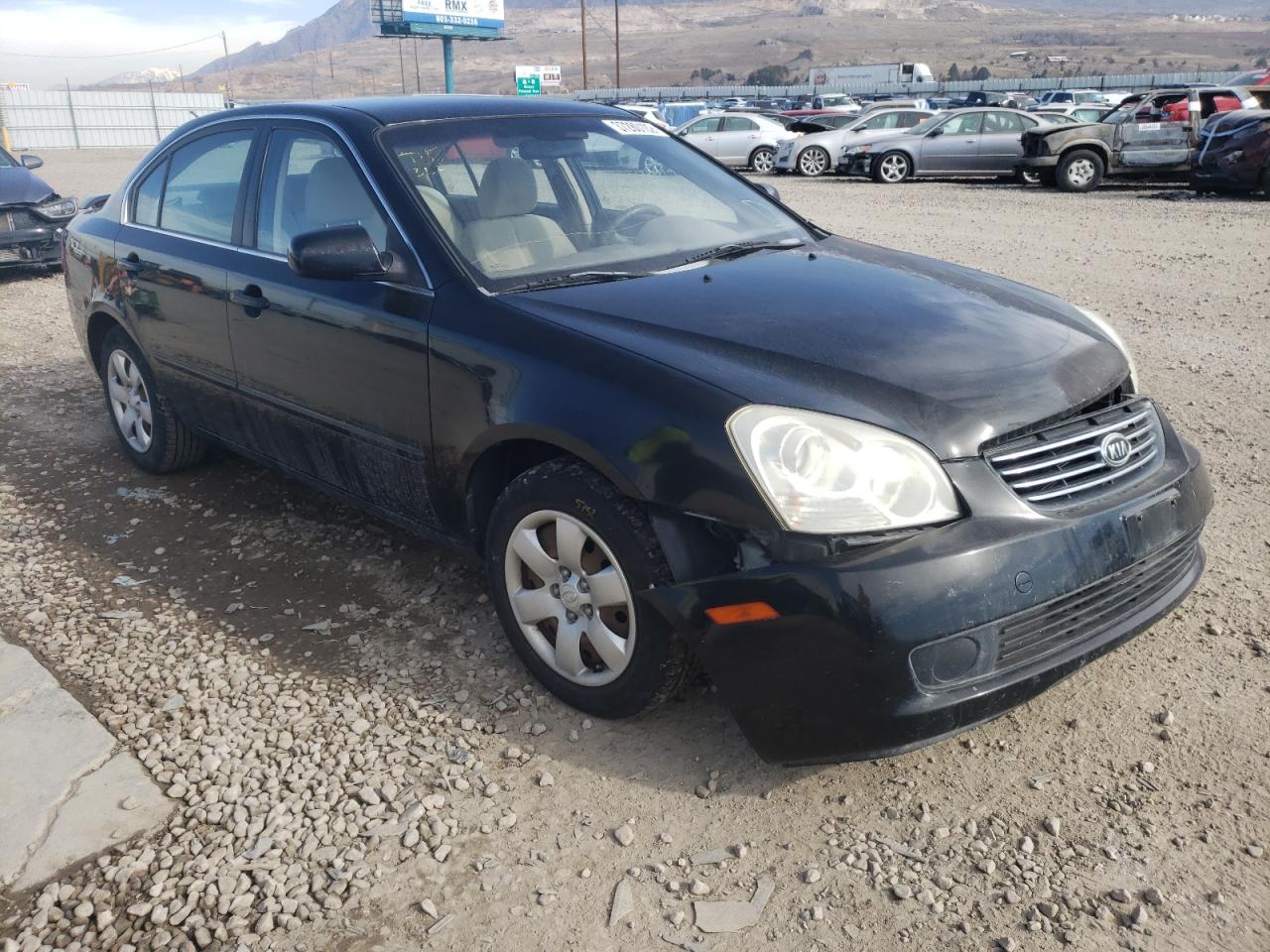 KIA OPTIMA LX 2008 with VIN KNAGE123085262934 - Photo from auction