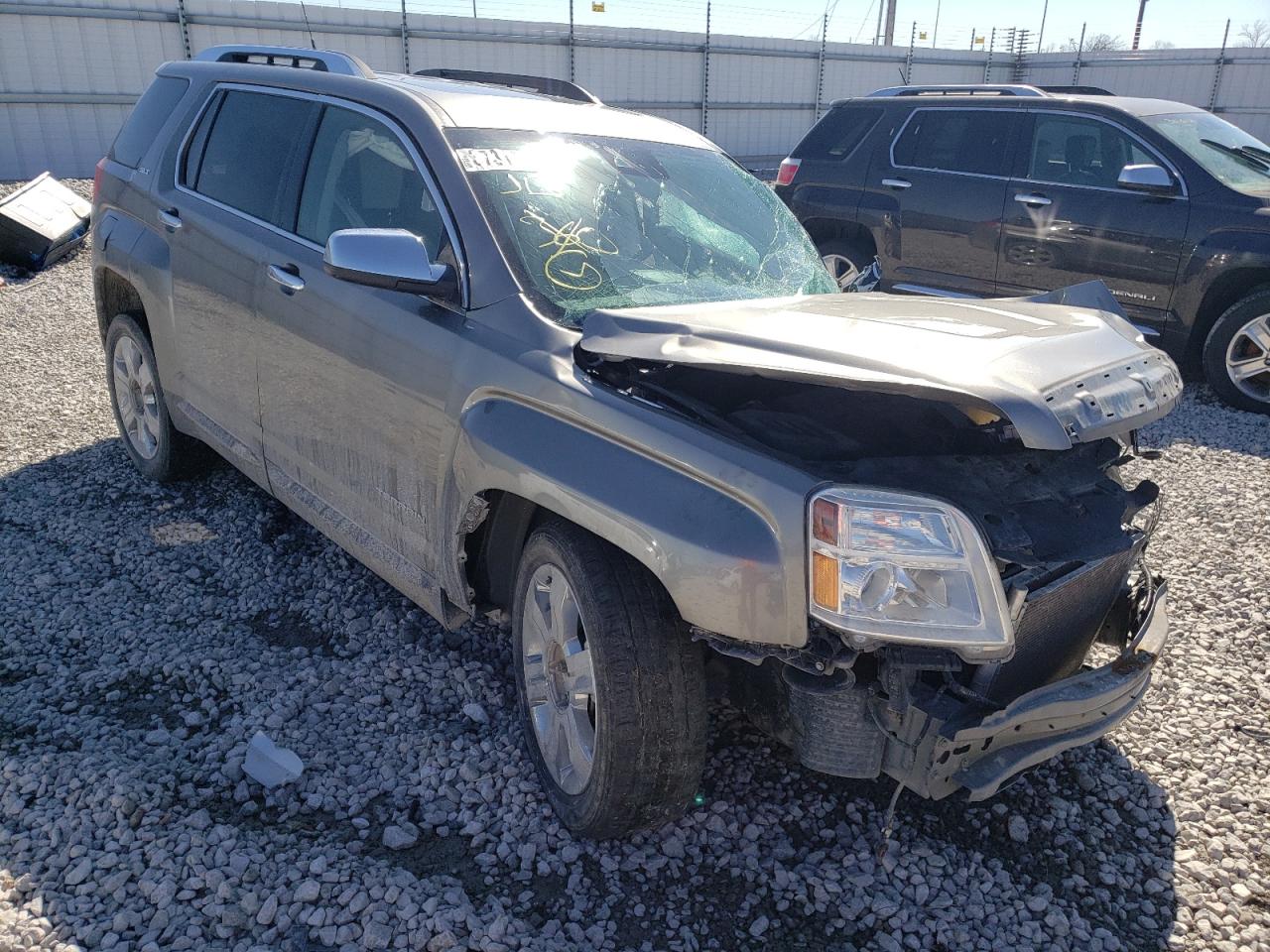 GMC TERRAIN SL 2012 with VIN 2GKFLXE50C6249168 - Photo from auction