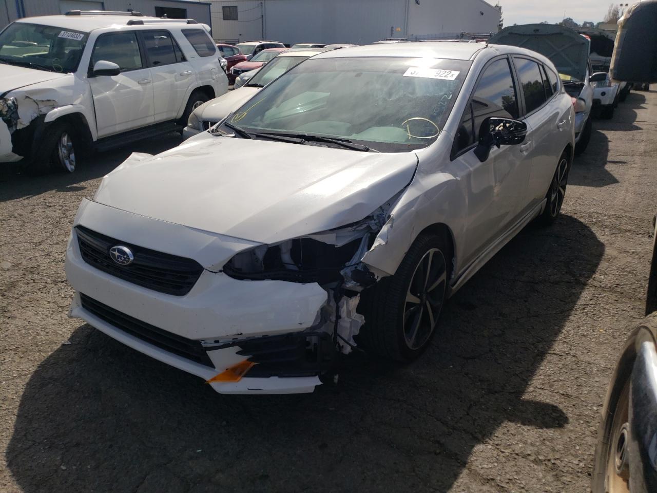 Photo 2 from auction – 2020 SUBARU IMPREZA SP with VIN 4S3GTAJ64L1702237