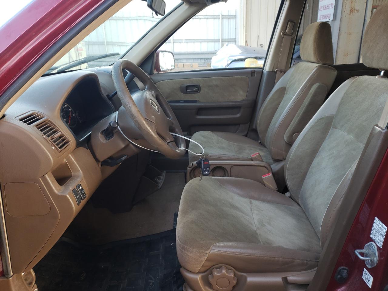 Photo 5 from auction – 2002 HONDA CR-V EX with VIN JHLRD78822C009365