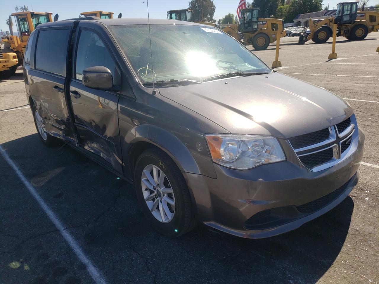 DODGE GRAND CARA 2016 with VIN 2C4RDGCG3GR395501 - Photo from auction