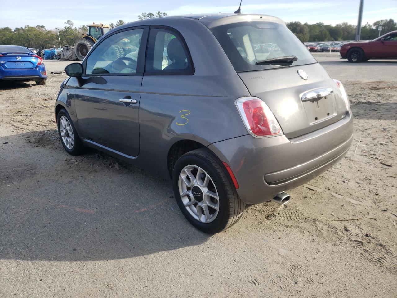 Photo 3 from auction – 2012 FIAT 500 with VIN 3C3CFFAR0CT335914