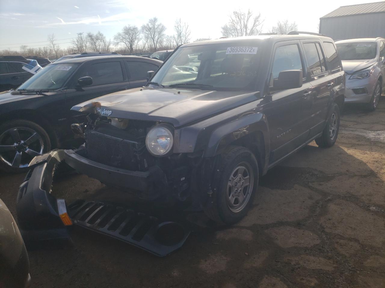 Photo 2 from auction – 2015 JEEP PATRIOT SP with VIN 1C4NJPBB9FD236383