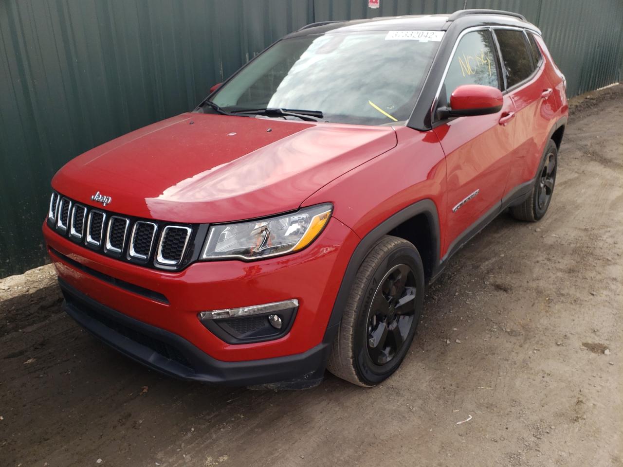 Photo 2 from auction – 2018 JEEP COMPASS LA with VIN 3C4NJDBB6JT142852