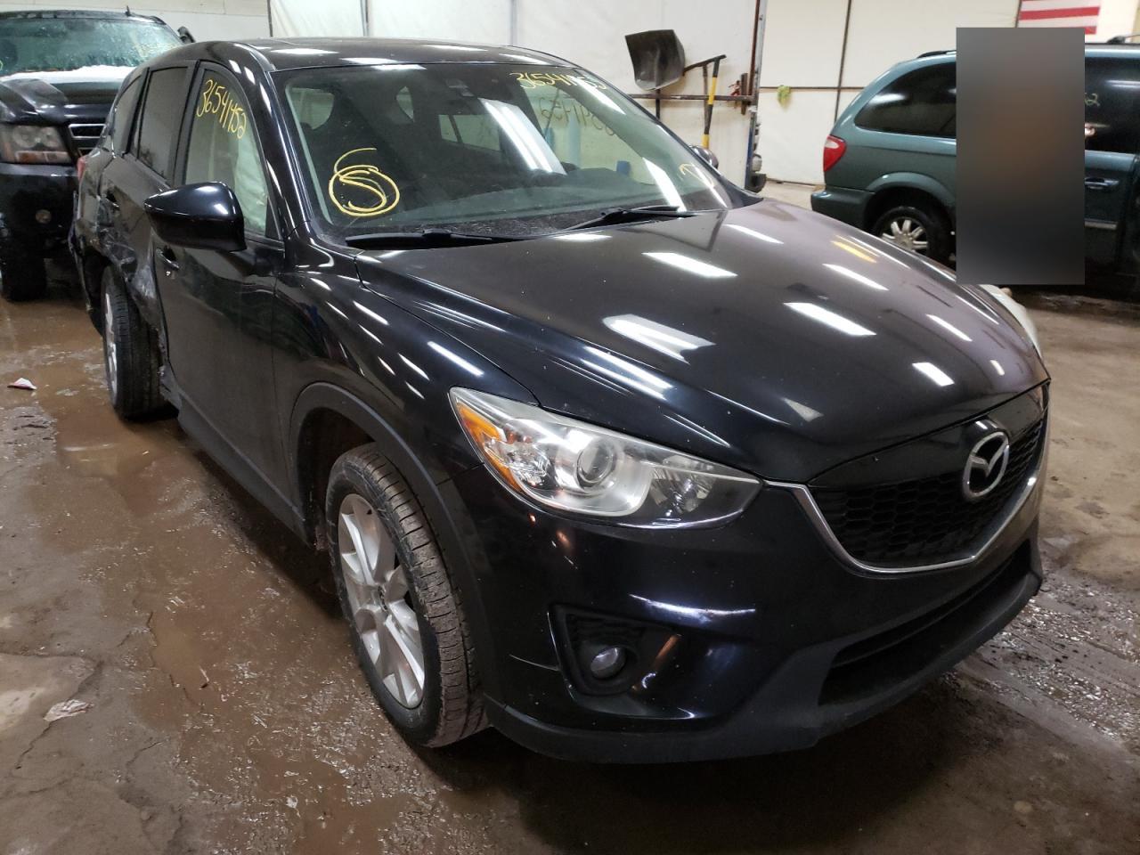 MAZDA CX-5 GT 2014 with VIN JM3KE4DY2E0309100 - Photo from auction