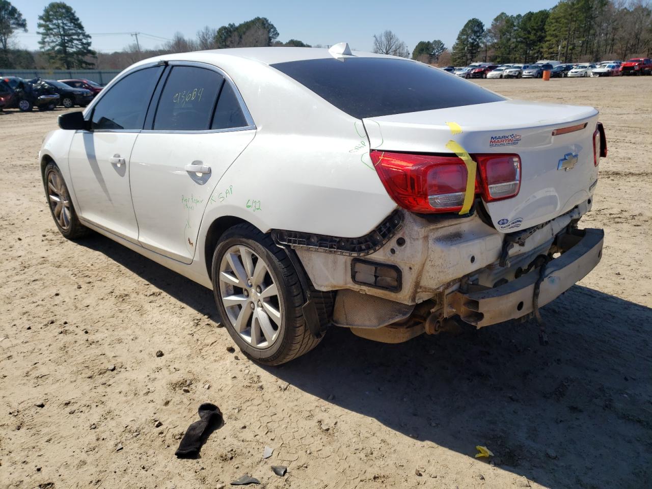Photo 3 from auction – 2013 CHEVROLET MALIBU 2LT with VIN 1G11E5SA8DF169297