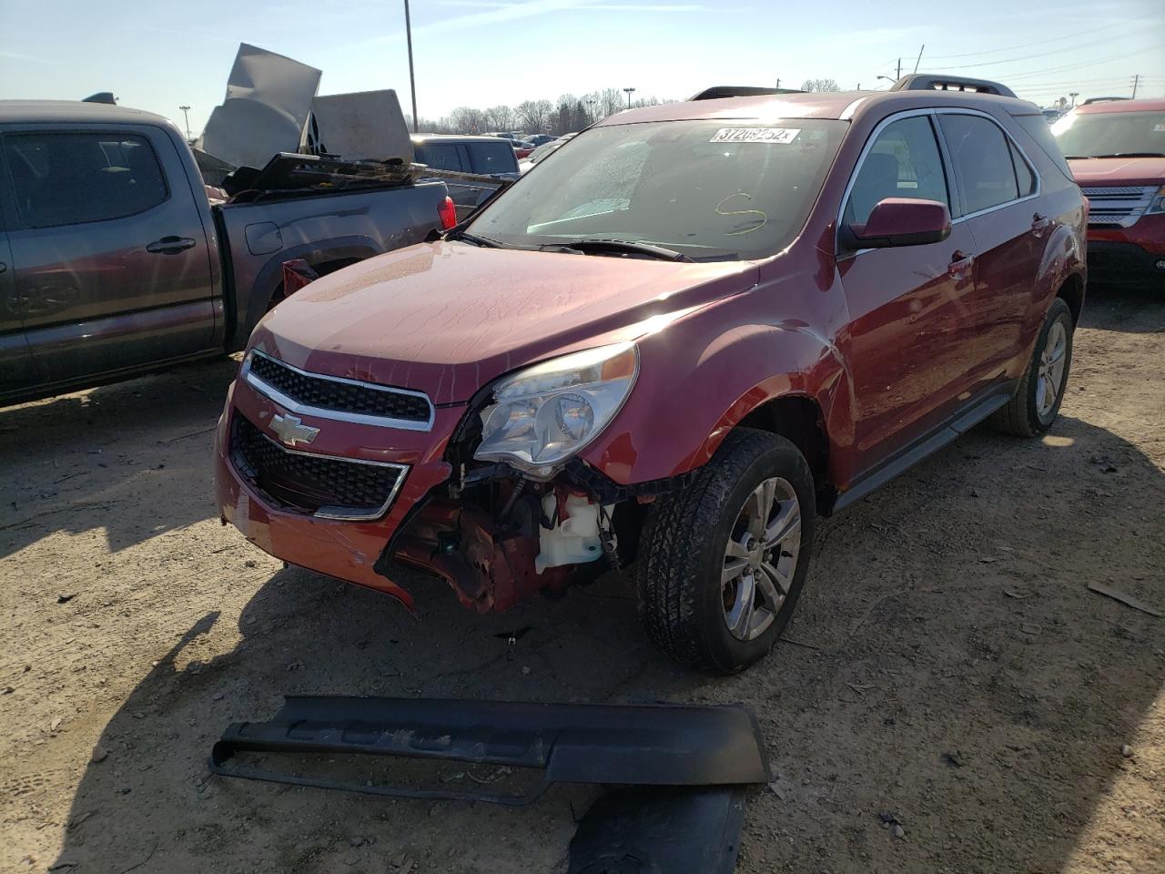 Photo 2 from auction – 2011 CHEVROLET EQUINOX LT with VIN 2CNFLNEC7B6233641