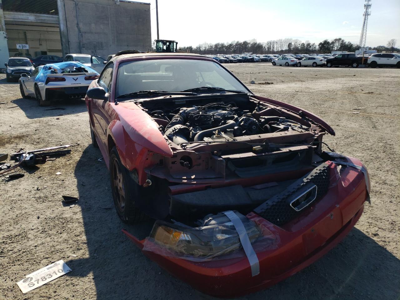 Photo 9 from auction – 2002 FORD MUSTANG with VIN 1FAFP44462F171707