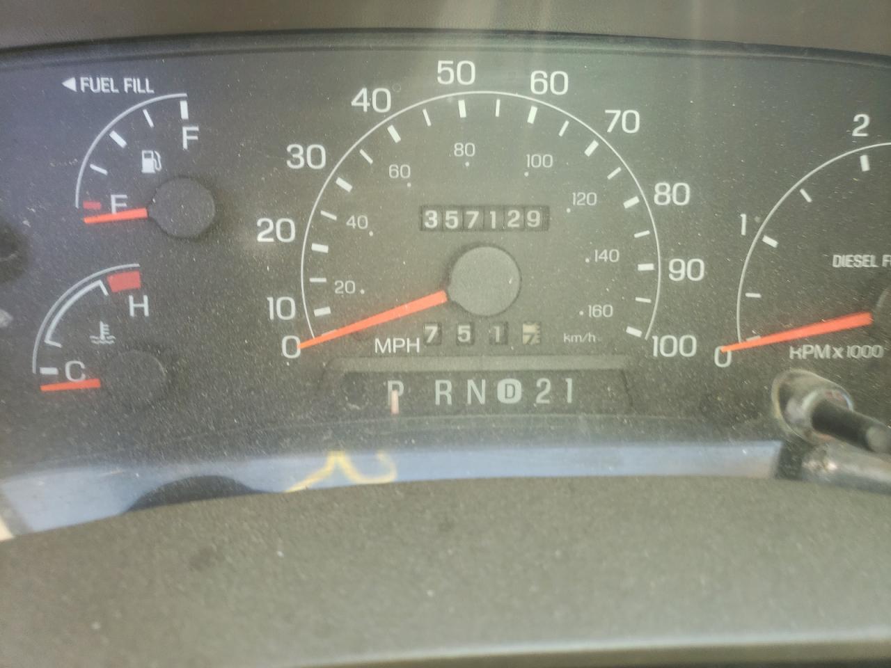 Photo 8 from auction – 2001 FORD F350 SRW S with VIN 1FTSW31F71EB17199