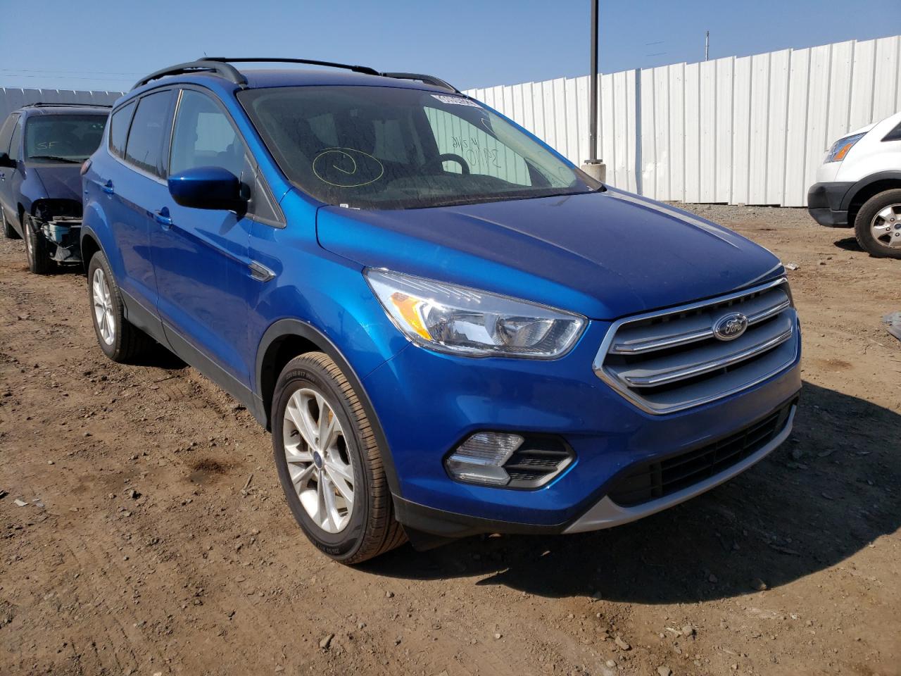 Photo 1 from auction – 2018 FORD ESCAPE SE with VIN 1FMCU0GD8JUD28105