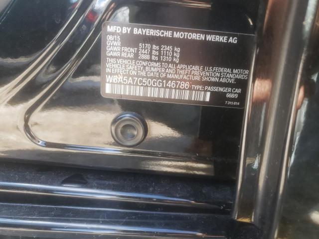 Photo 10 from auction – 2016 BMW 528 XI with VIN WBA5A7C50GG146786