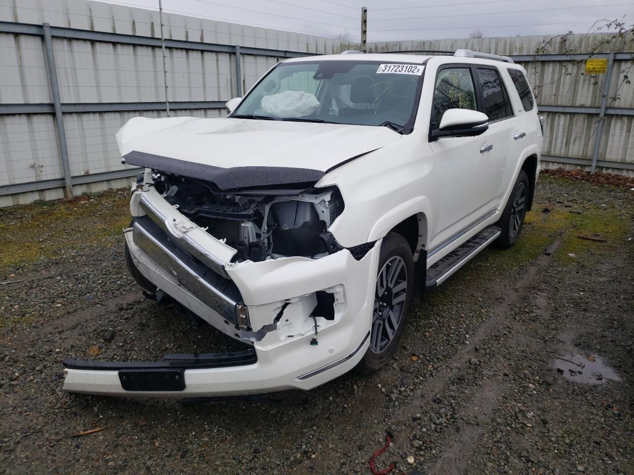 Photo 2 from auction – 2021 TOYOTA 4RUNNER TR with VIN JTEKU5JR4M5854808