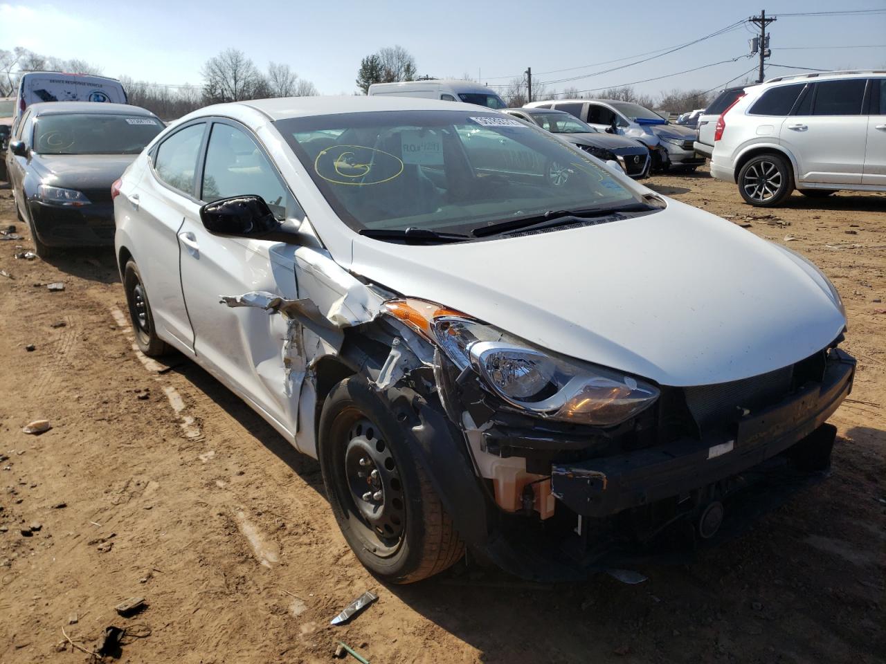 Photo 1 from auction – 2011 HYUNDAI ELANTRA GL with VIN 5NPDH4AE0BH059342