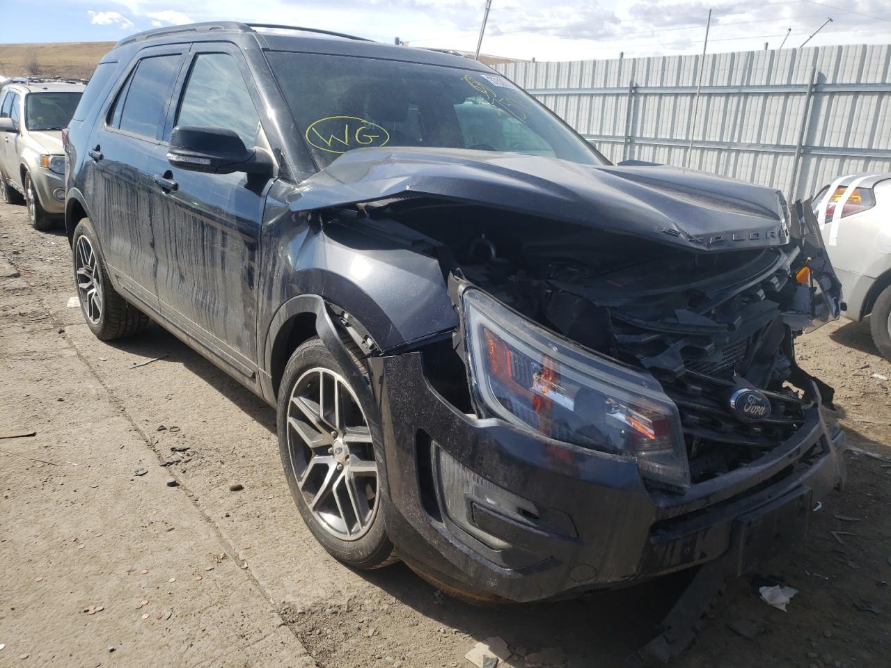 Photo 1 from auction – 2017 FORD EXPLORER S with VIN 1FM5K8GT0HGA59840