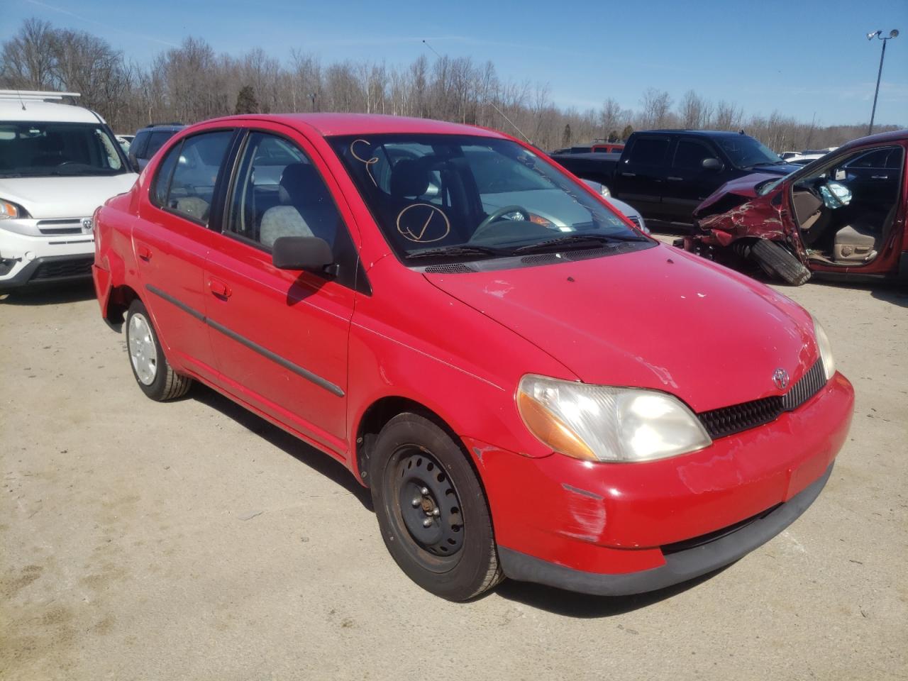 TOYOTA ECHO 2001 with VIN JTDBT123X10155797 - Photo from auction