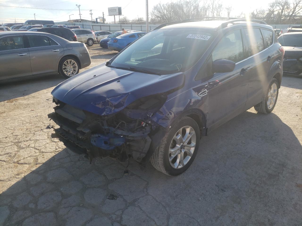 Photo 2 from auction – 2013 FORD ESCAPE SE with VIN 1FMCU0GX1DUD00984