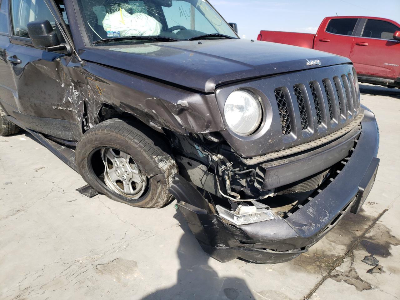 Photo 9 from auction – 2016 JEEP PATRIOT SP with VIN 1C4NJPBB2GD763554