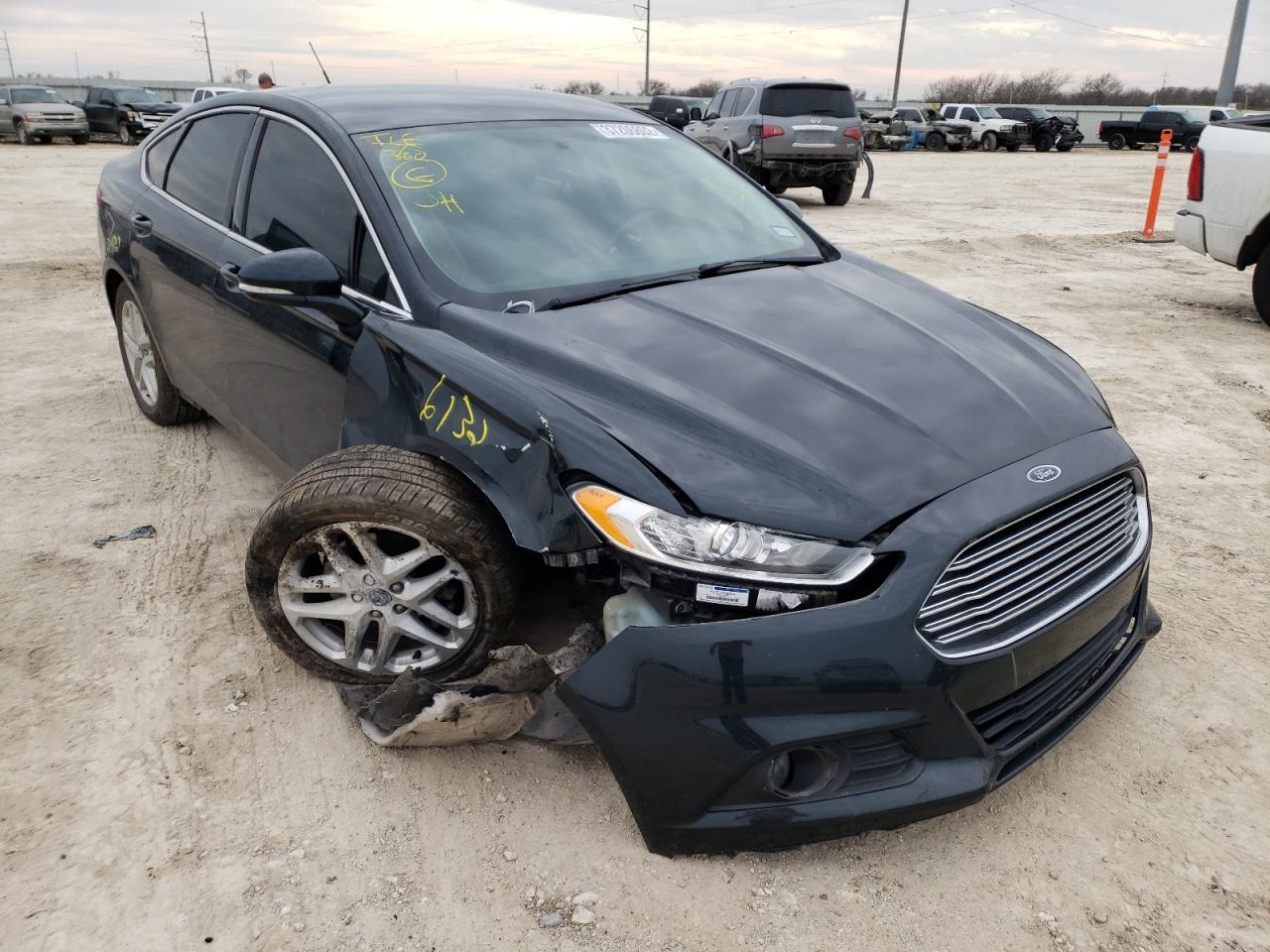 FORD FUSION SE 2014 with VIN 3FA6P0HD0ER146618 - Photo from auction