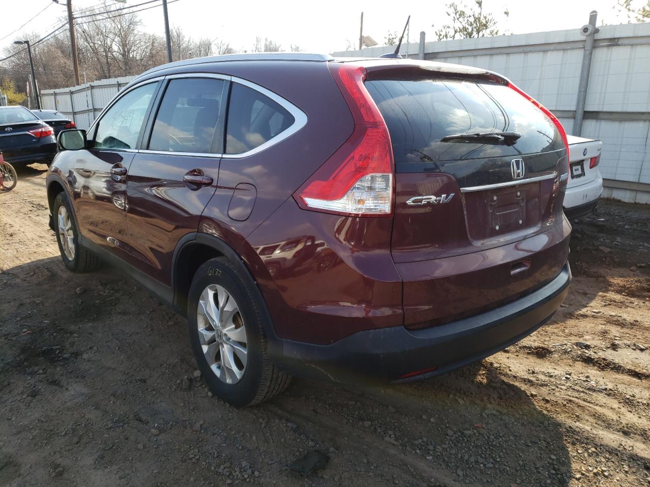 Photo 3 from auction – 2014 HONDA CR-V EXL with VIN 5J6RM4H73EL097036