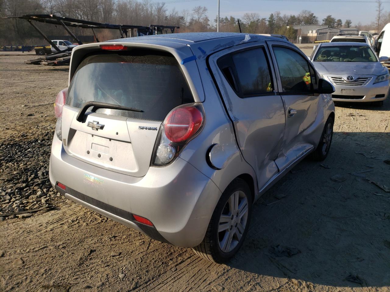 Photo 4 from auction – 2014 CHEVROLET SPARK 1LT with VIN KL8CD6S99EC589659