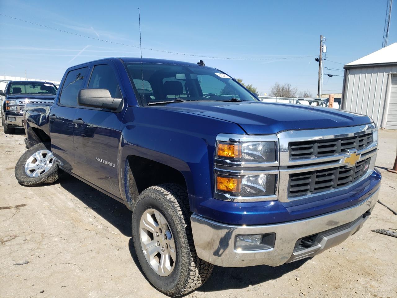 CHEVROLET SILVERADO 2014 with VIN 3GCUKREC5EG457943 - Photo from auction