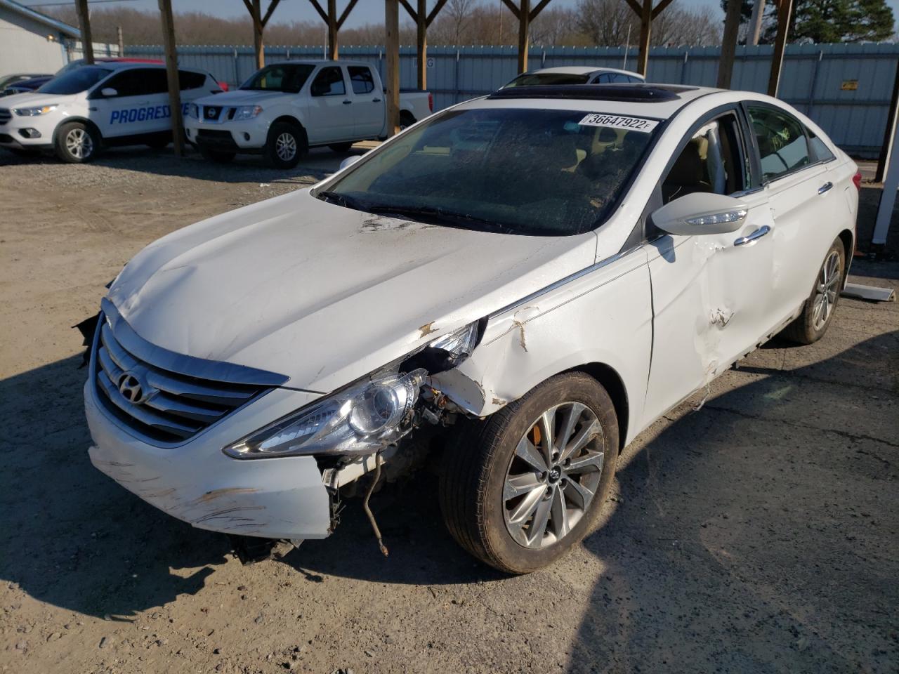 Photo 2 from auction – 2014 HYUNDAI SONATA SE with VIN 5NPEC4AB8EH889256