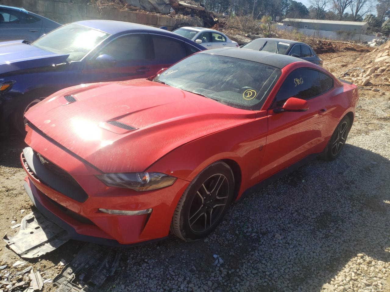 Photo 2 from auction – 2019 FORD MUSTANG with VIN 1FA6P8TH1K5150510