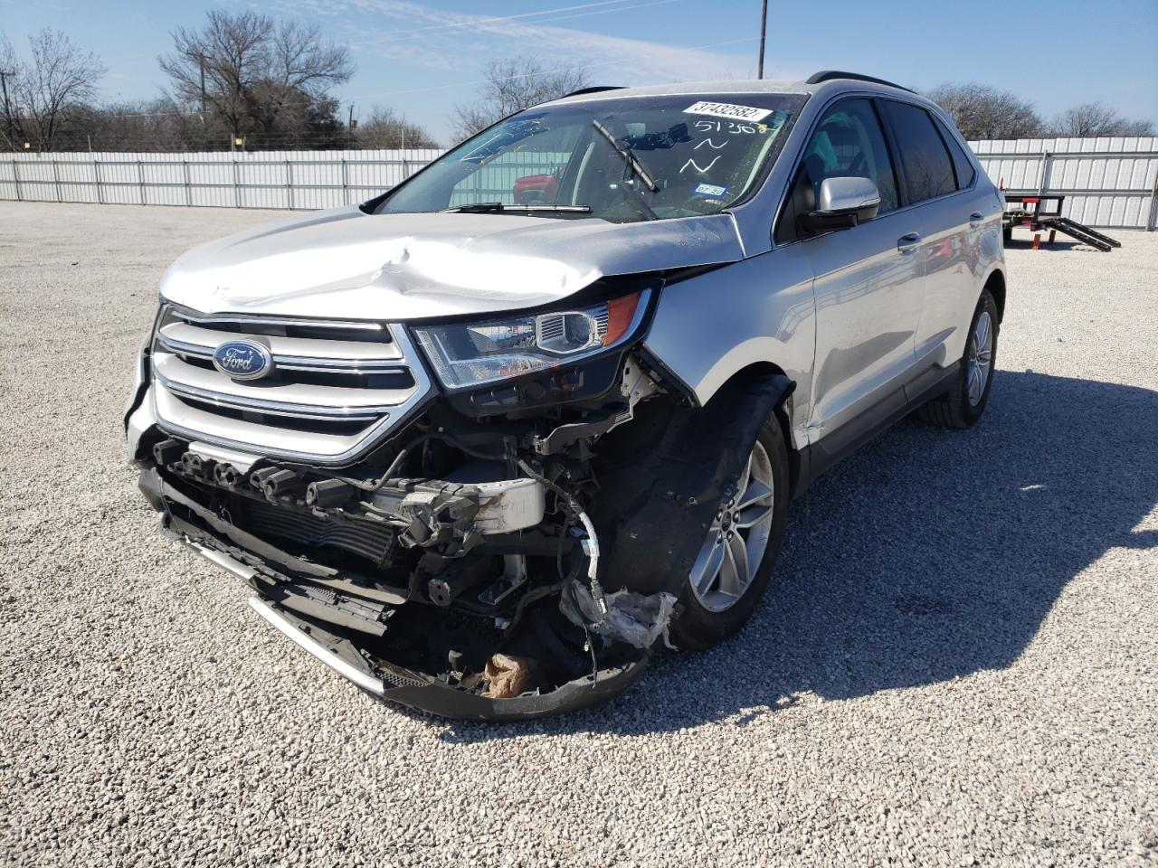 Photo 2 from auction – 2018 FORD EDGE SEL with VIN 2FMPK3J92JBB51599