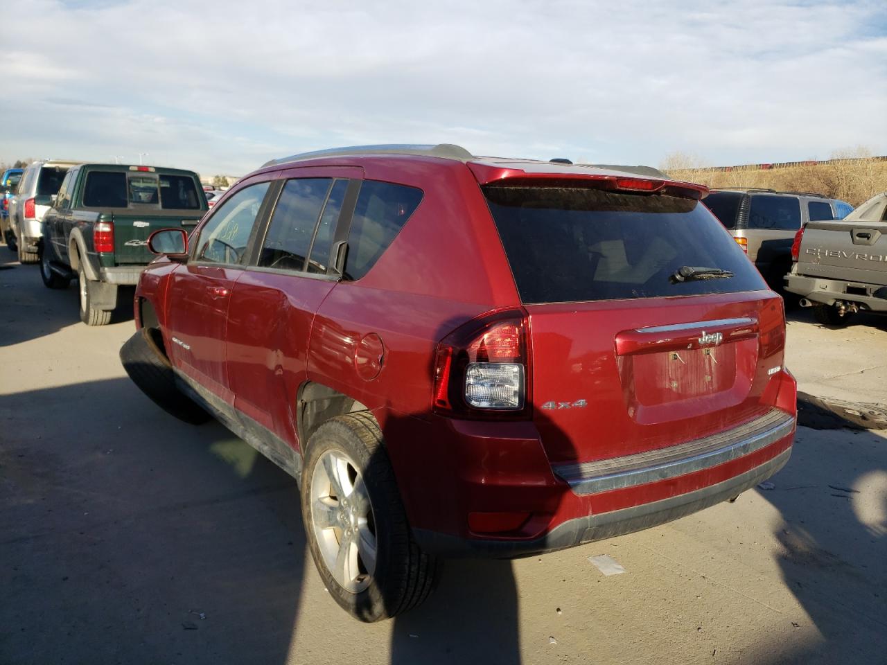 Photo 3 from auction – 2014 JEEP COMPASS LI with VIN 1C4NJDCB8ED703207