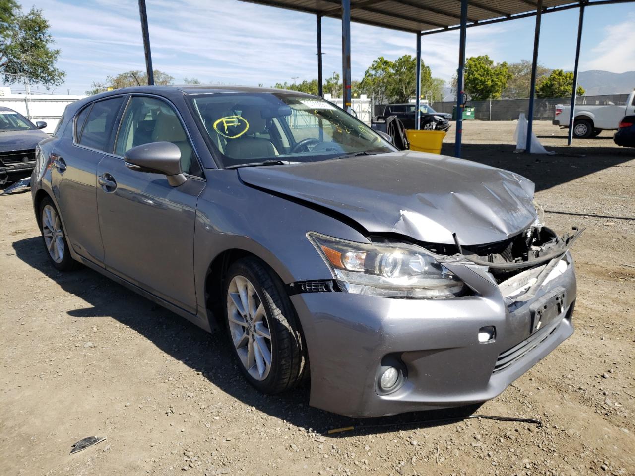 LEXUS CT 200 2013 with VIN JTHKD5BHXD2170792 - Photo from auction