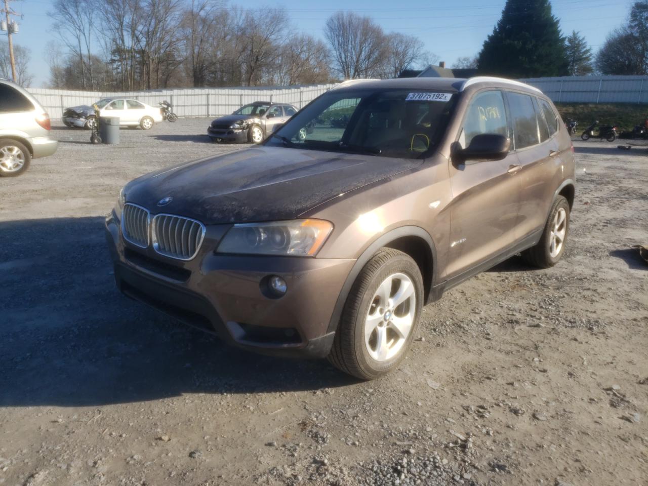Photo 2 from auction – 2011 BMW X3 XDRIVE2 with VIN 5UXWX5C51BL712205