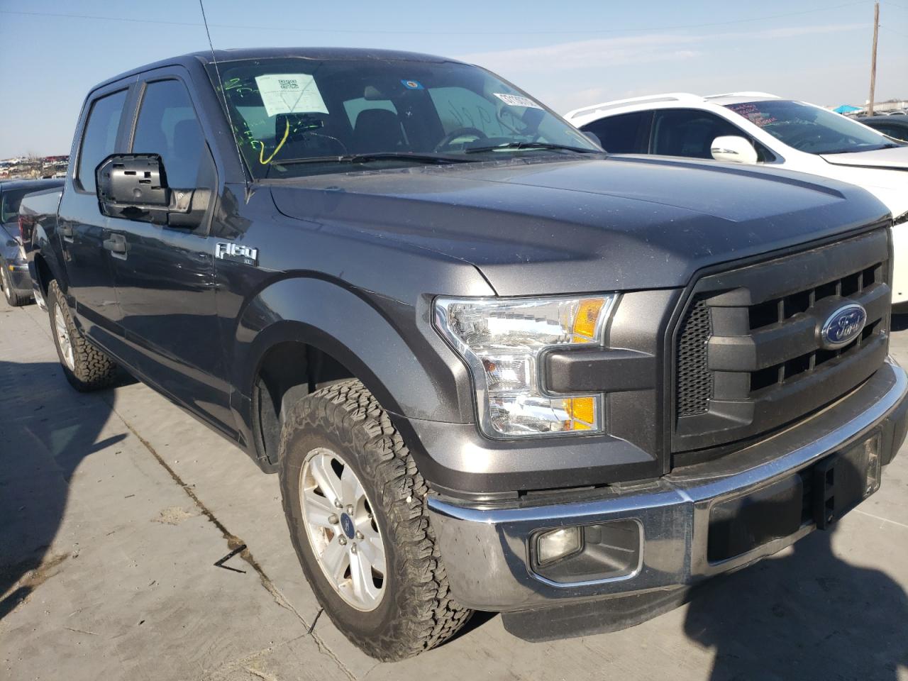 FORD F150 SUPER 2016 with VIN 1FTEW1C82GKD51583 - Photo from auction