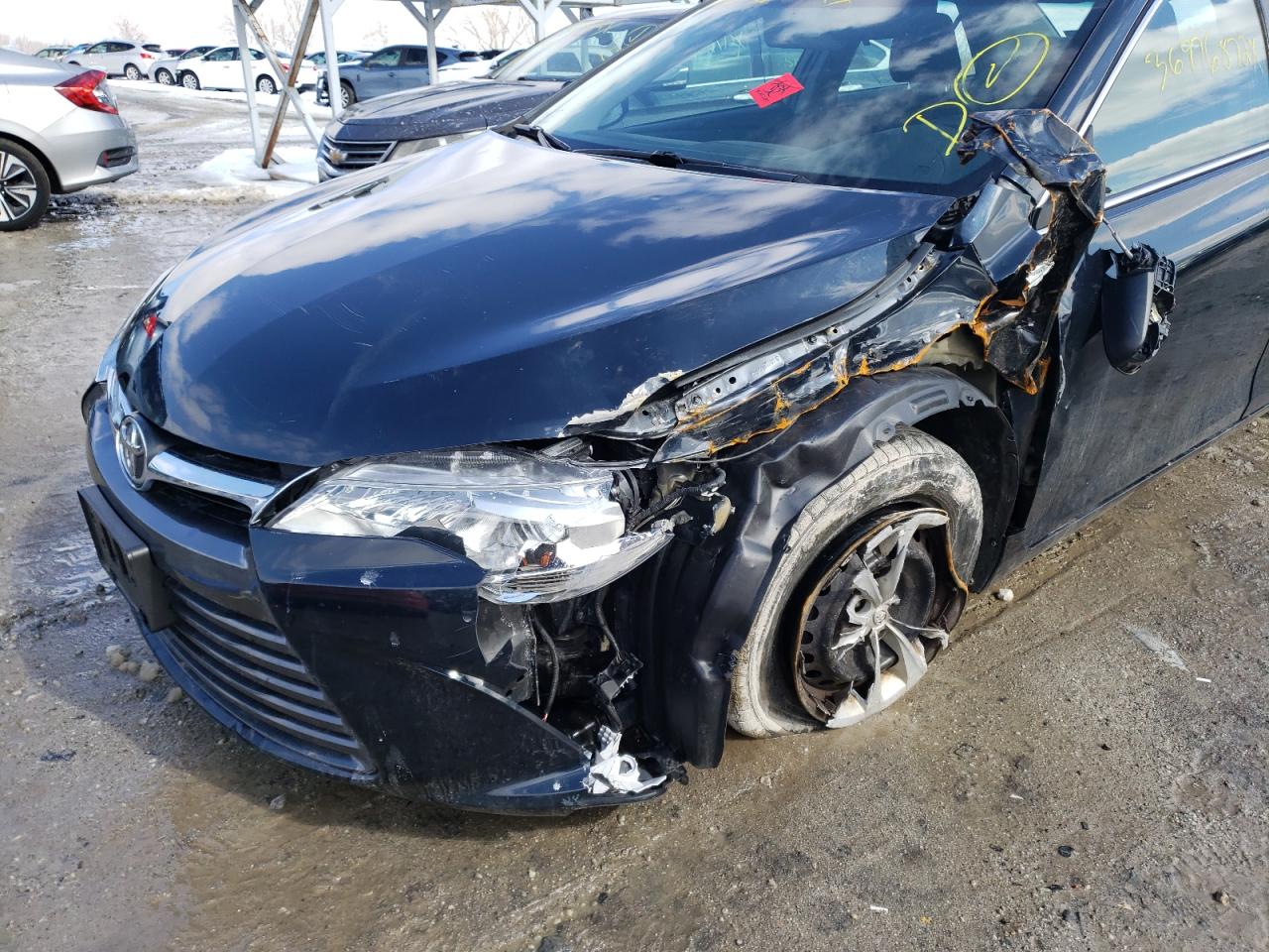 Photo 9 from auction – 2015 TOYOTA CAMRY LE with VIN 4T4BF1FK2FR478980