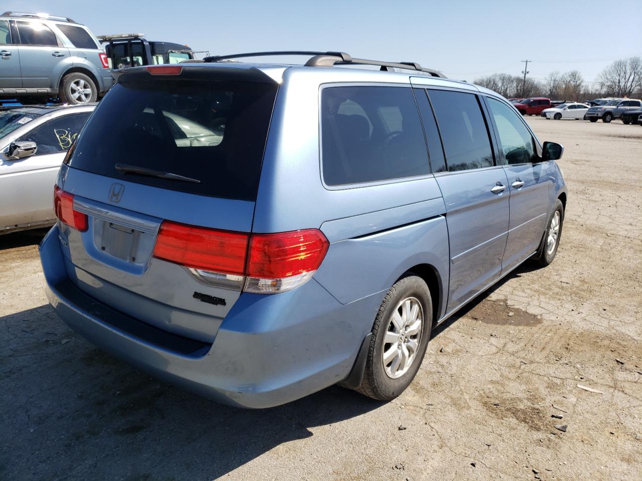 Photo 4 from auction – 2009 HONDA ODYSSEY EX with VIN 5FNRL38789B053786