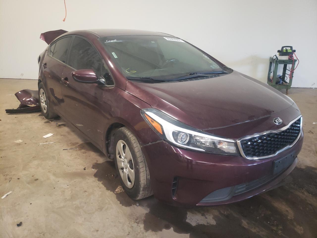 KIA FORTE LX 2018 with VIN 3KPFK4A72JE201169 - Photo from auction