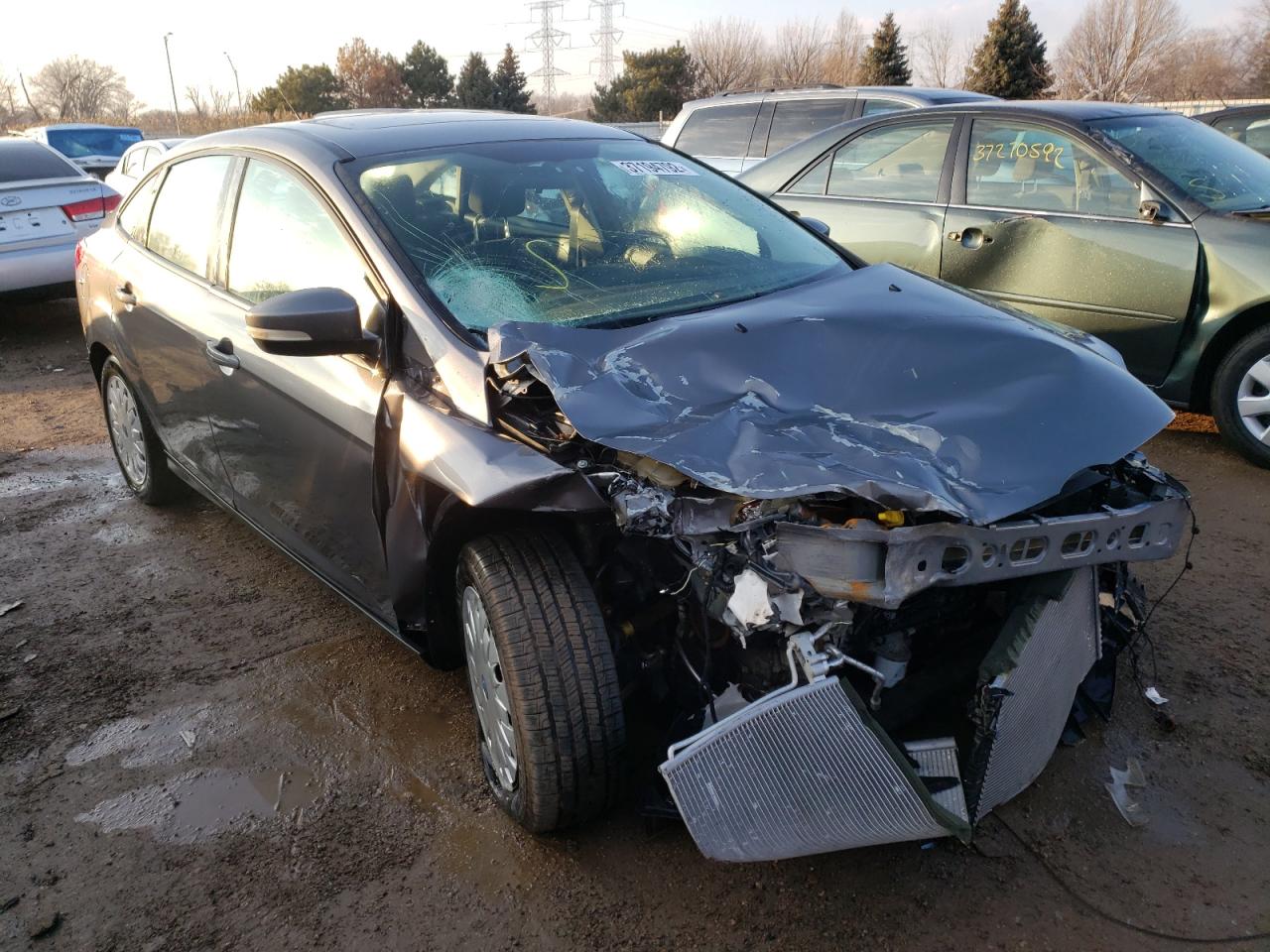 FORD FOCUS 2012 with VIN 1FAHP3F25CL118451 - Photo from auction