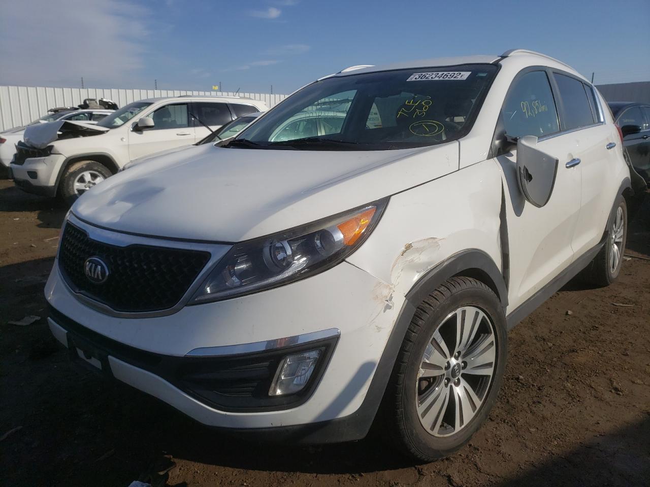 Photo 2 from auction – 2015 KIA SPORTAGE E with VIN KNDPC3AC1F7776251