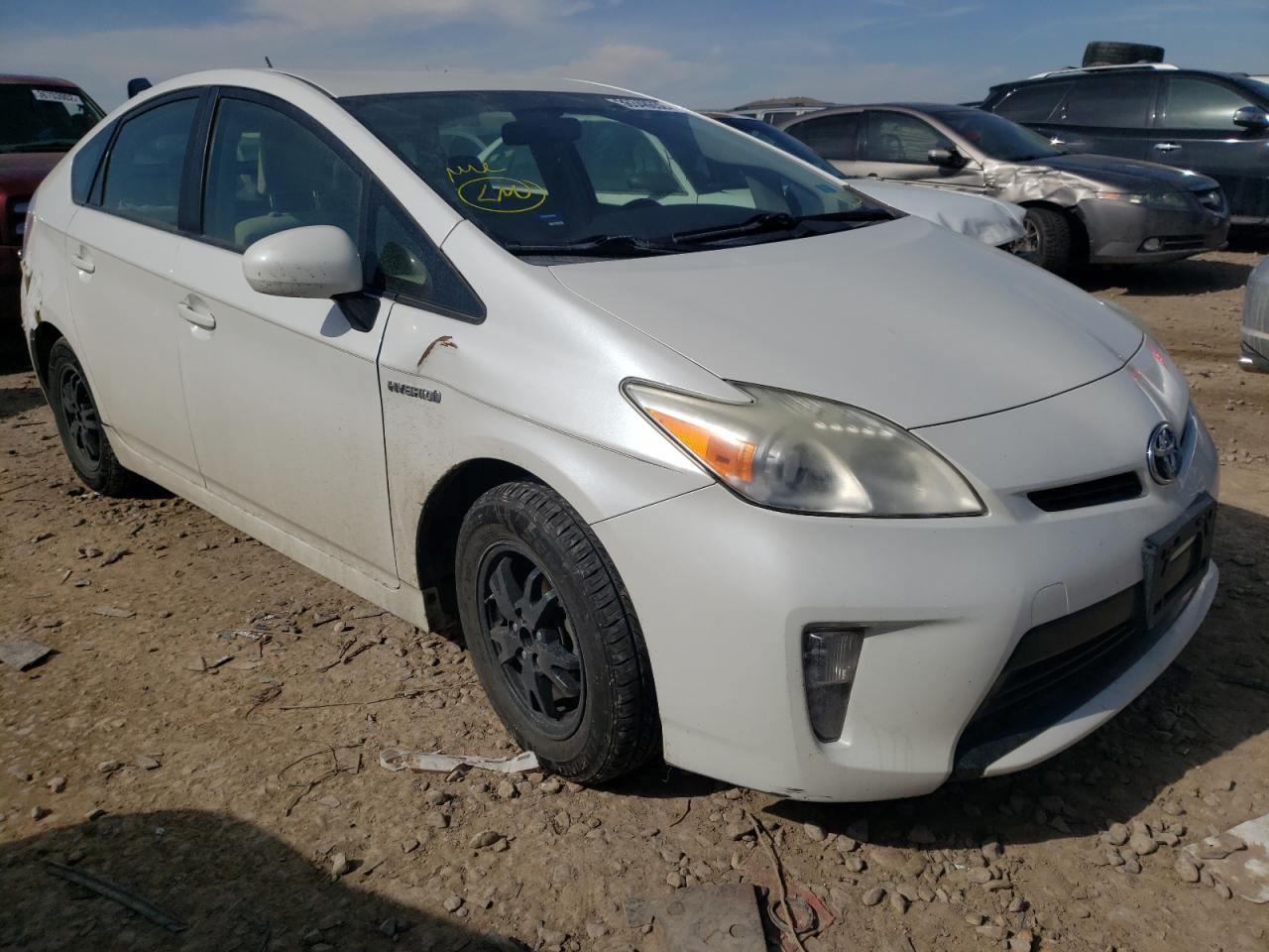 TOYOTA PRIUS 2012 with VIN JTDKN3DU2C5406314 - Photo from auction