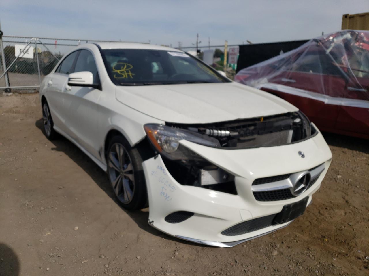 MERCEDES-BENZ CLA 250 2018 with VIN WDDSJ4EB3JN563142 - Photo from auction